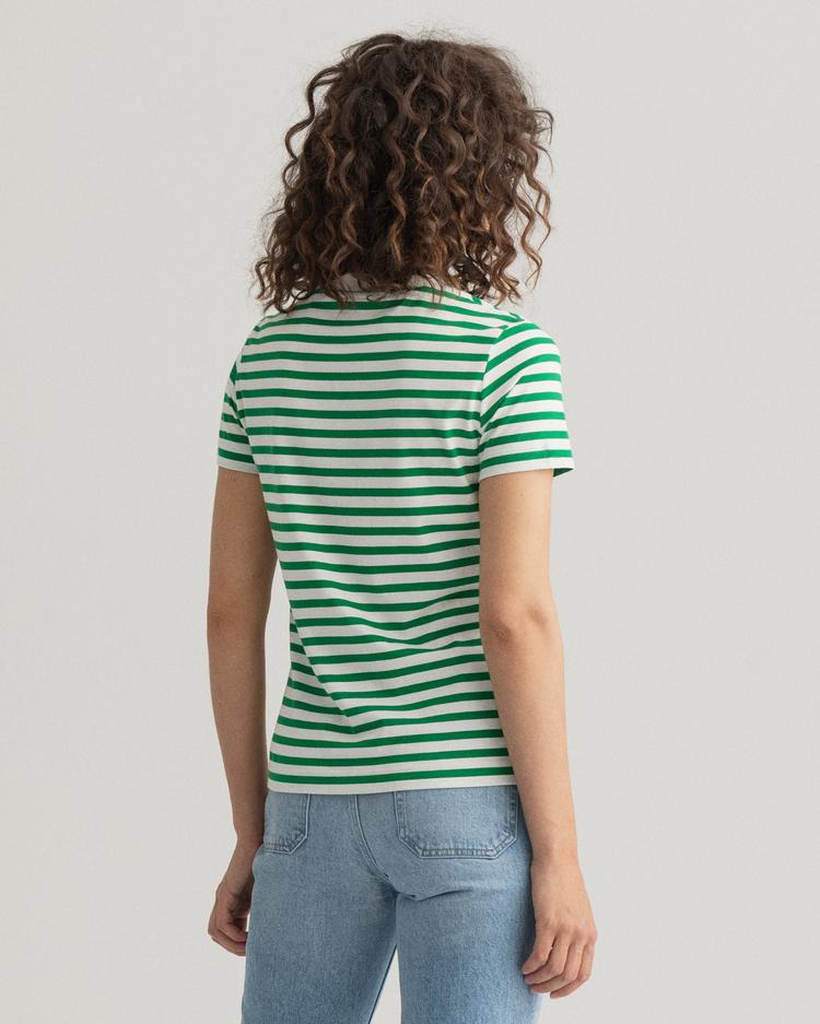 GANT Women's Iconic G Striped T-Shirt