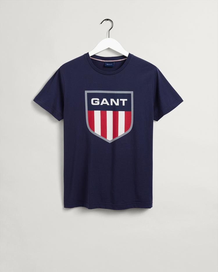 GANT męski T-shirt Retro Shield