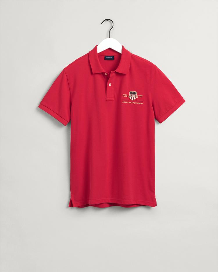 GANT Men's Archive Shield Piqué Polo Shirt