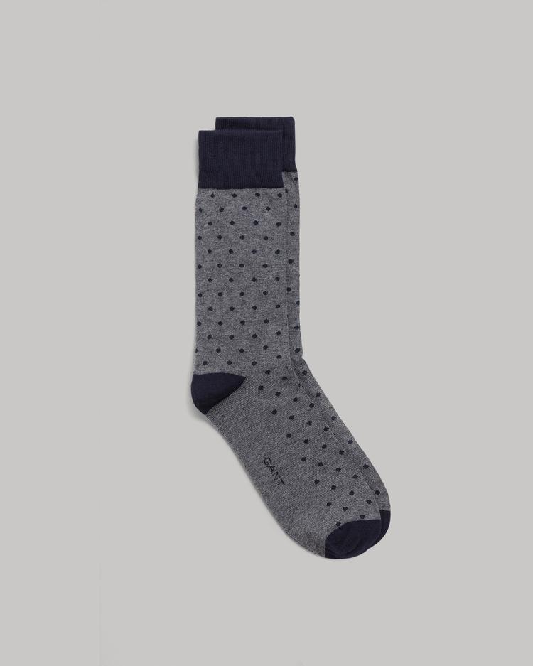 GANT 2-Pack Solid & Dot Socks