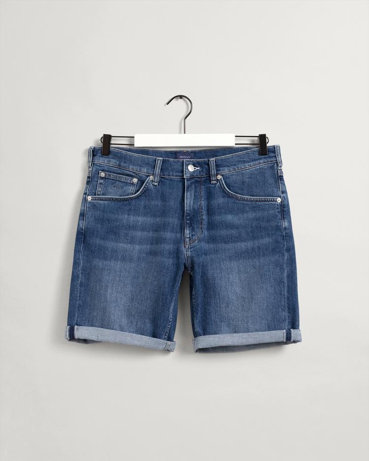 GANT Men's Arley Regular Fit Jean Shorts