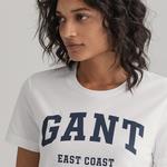 GANT damski T-shirt z logo