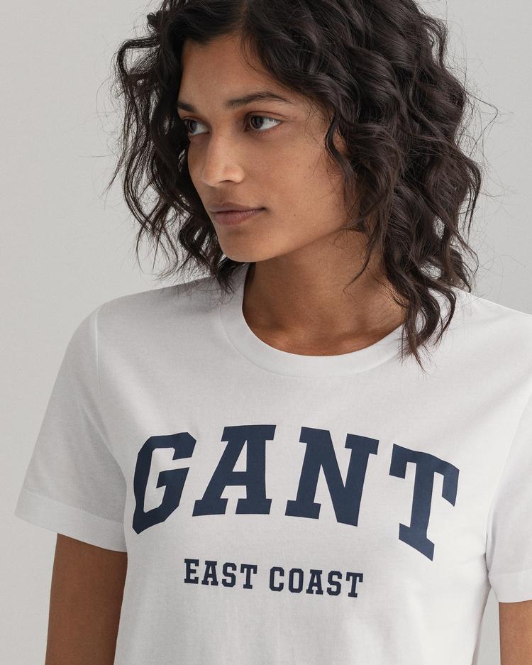 GANT damski T-shirt z logo