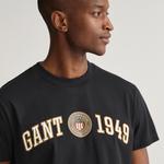 GANT męski T-shirt z motywem Crest Shield