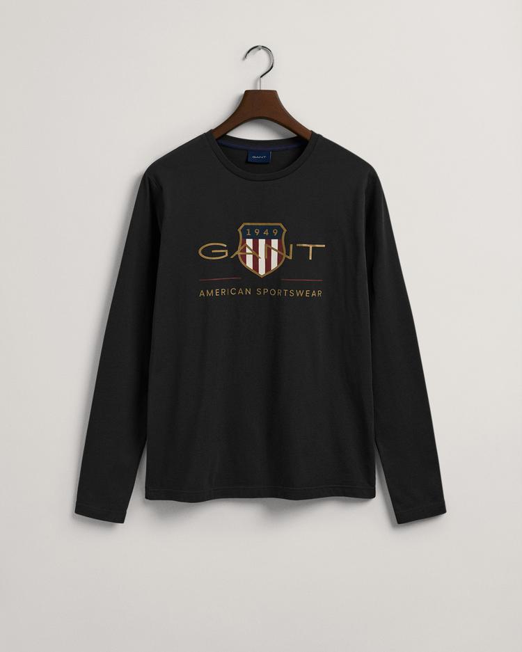 GANT Men's Archive Shield Long Sleeve T-Shirt