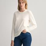 GANT Women's Light Cotton Crew Neck Sweater