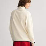GANT Men's Light Fleece Half-Zip Sweater