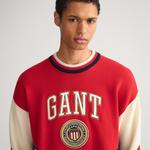 GANT Men's Crest Shield Crew Neck Sweater