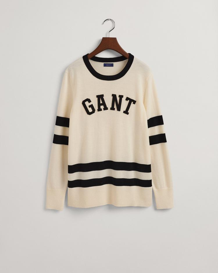 GANT Women's Collegiate Crew Neck Sweater