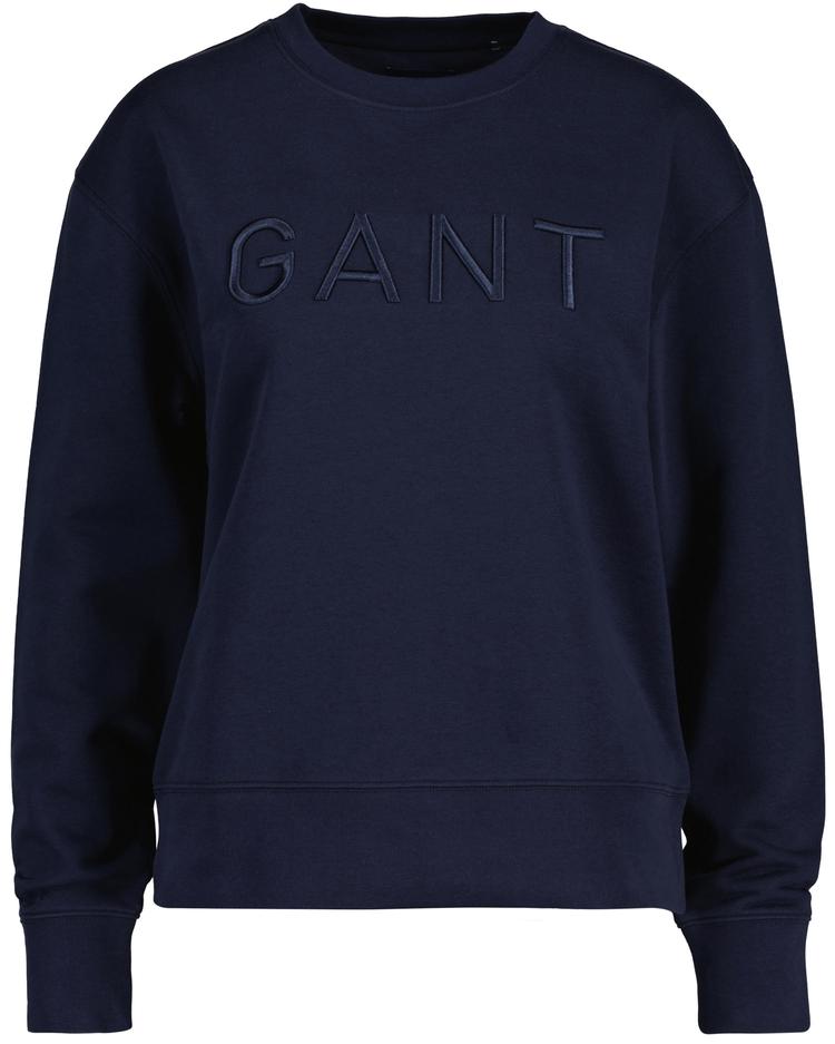 GANT Women's Tonal Crew Neck Sweater