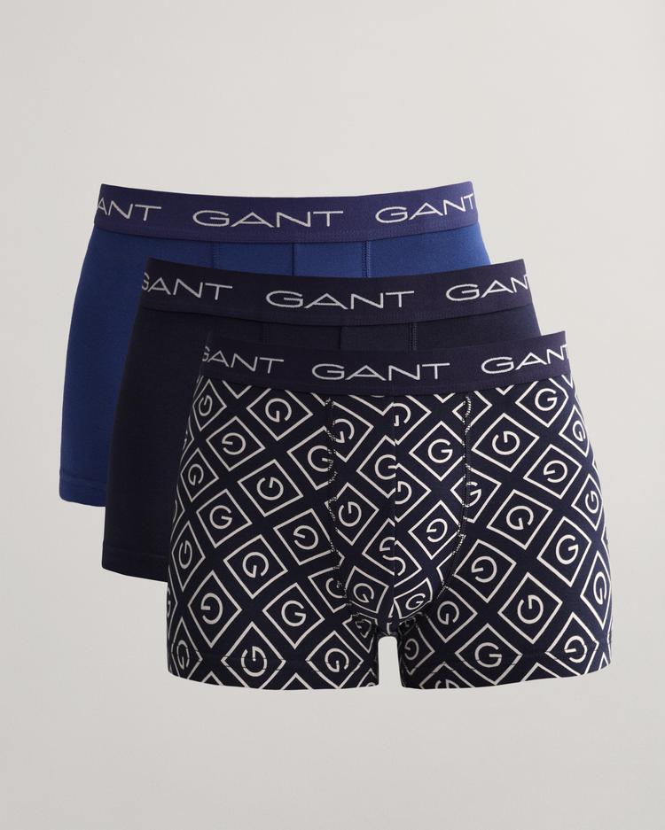 GANT Men's 3-Pack Icon Trunks - 902233413