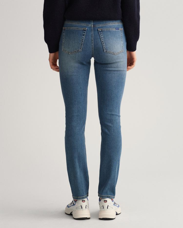 GANT damskie dżinsy z bardzo elastycznej tkaniny Farla Slim Fit - 4100131
