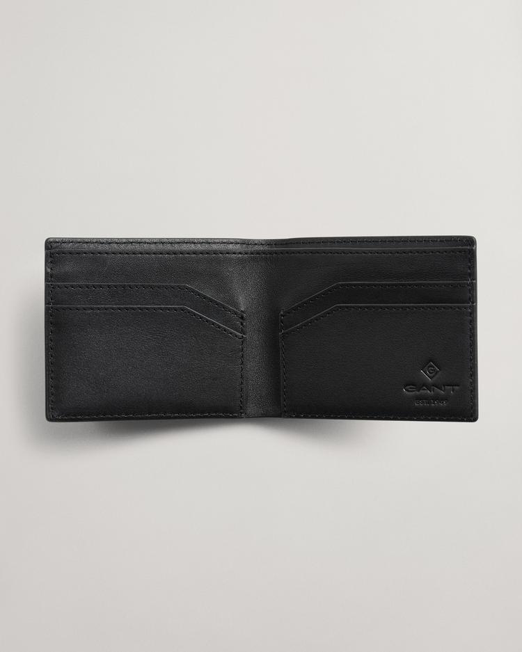 GANT męski portfel skórzany w pleciony deseń - 9980064
