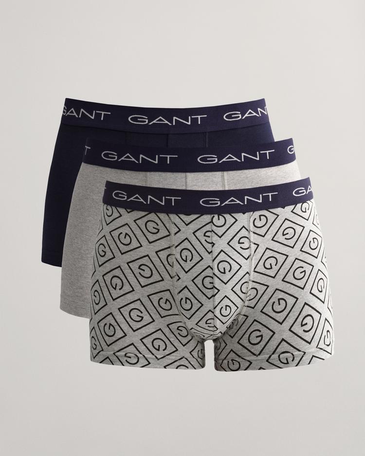 GANT Men's 3-Pack Icon Trunks - 902233413