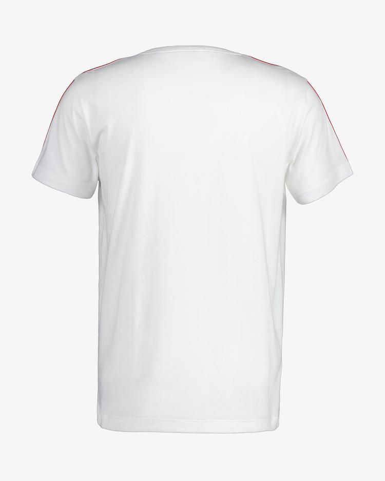 GANT Męski t-shirt z lamówką na ramionach - 2003160