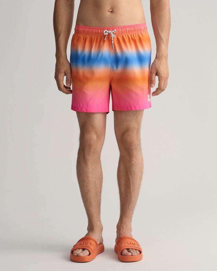 GANT Men's Gradient Print Swim Shorts