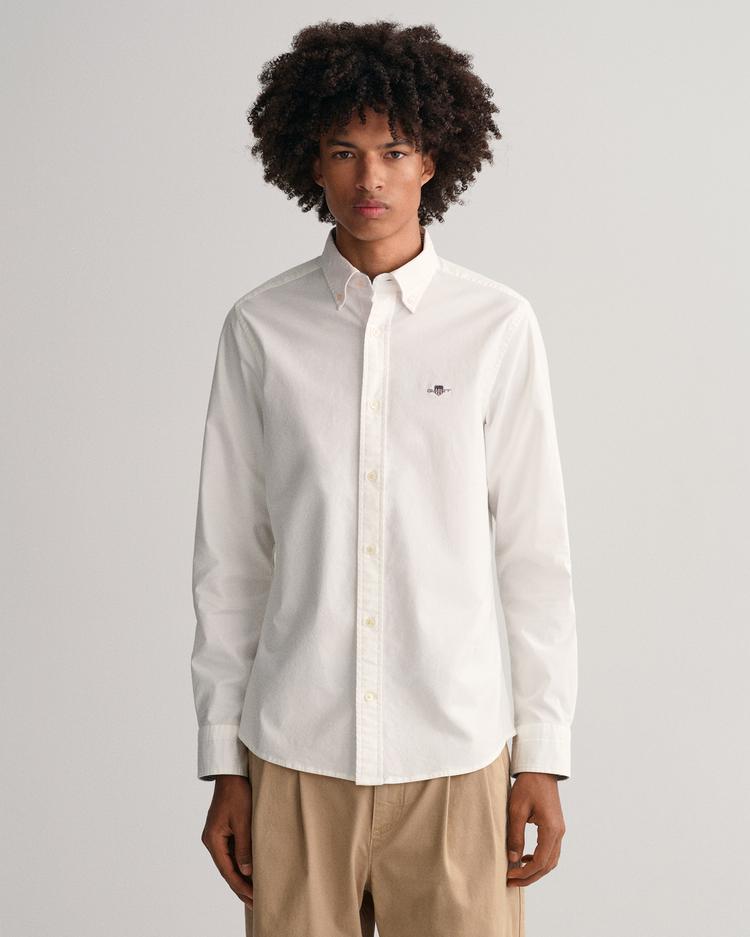 GANT koszula z elastycznej bawełny oxford Slim Fit - 3230115