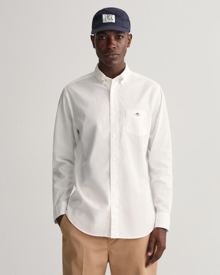 GANT Regular Fit Cotton Linen Shirt - 3230100