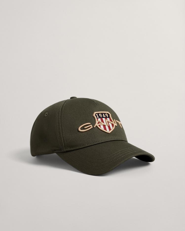 GANT czapka bawełniana z motywem Archive Shield