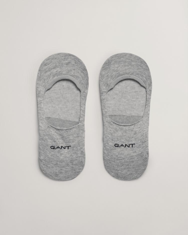Gant Men's Light Gray Logo 2-pack Socks