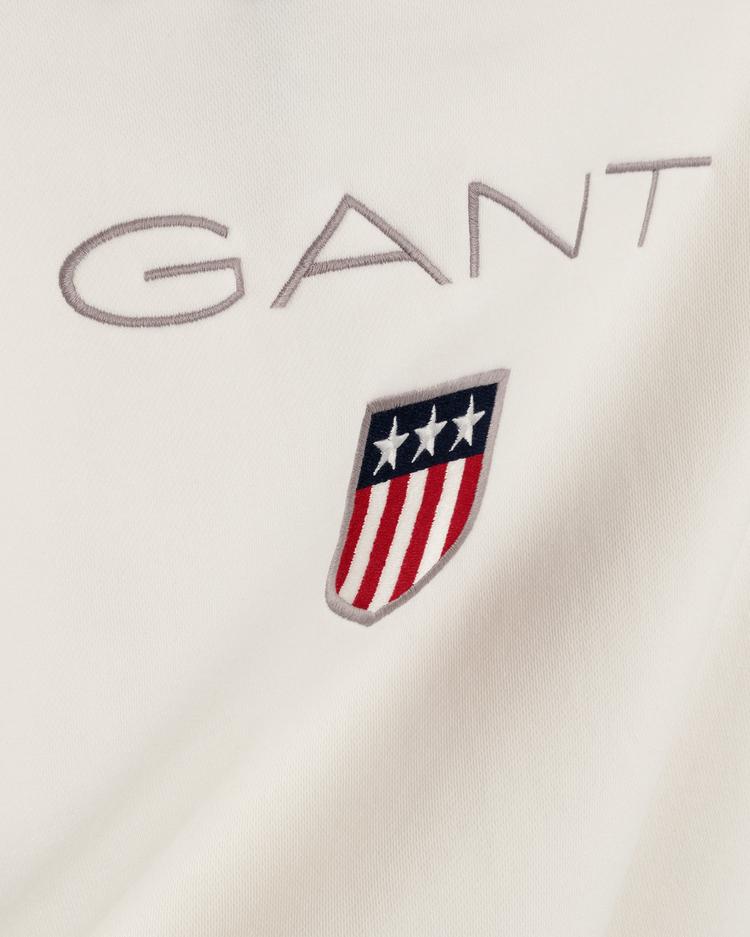 GANT Damska bluza z kapturem z motywem Archive Shield