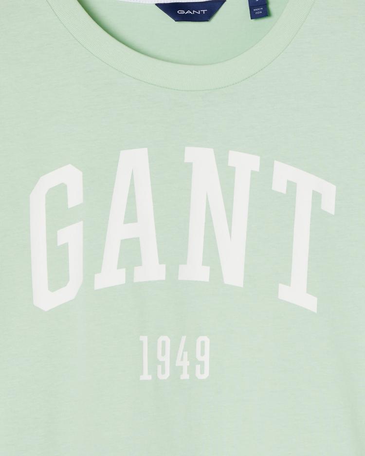 GANT Damski t-shirt z krótkim rękawem i logo - 4200670