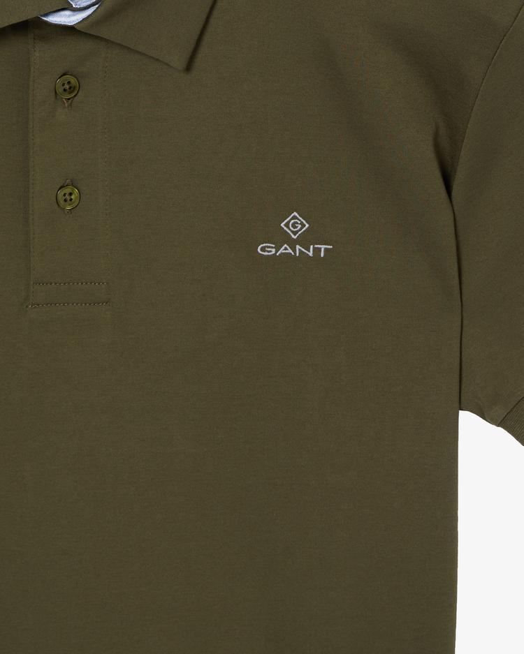 GANT Men's Jersey Short Sleeve Polo