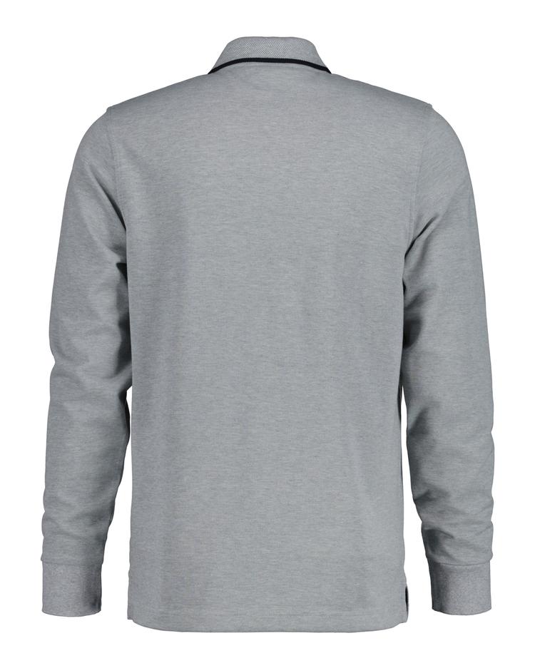 GANT Piqué Long Sleeve Polo Shirt - 2062029
