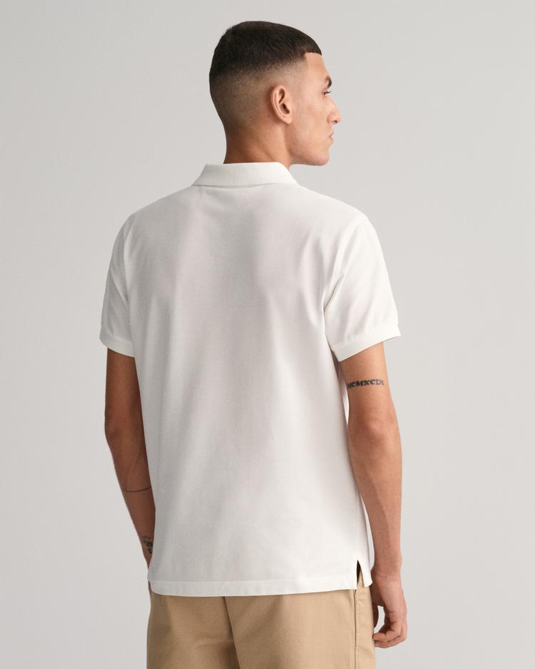 GANT Slim Fit Shield Piqué Polo Shirt - 2220