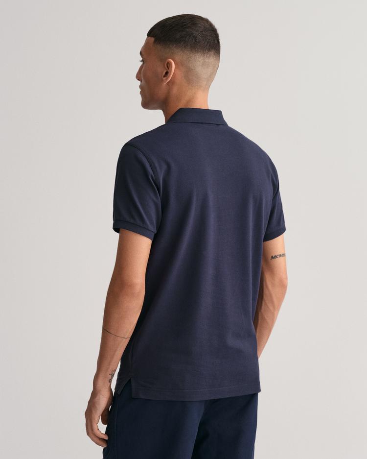 GANT Slim Fit Shield Piqué Polo Shirt - 2220