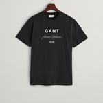 GANT  Script Graphic Printed T-Shirt 