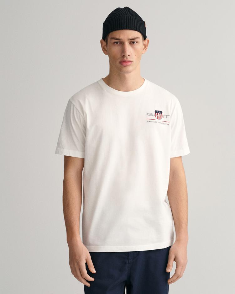 GANT Embroidered Archive Shield T-Shirt - 2067004