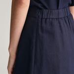 GANT Linen Blend Midi Skirt 