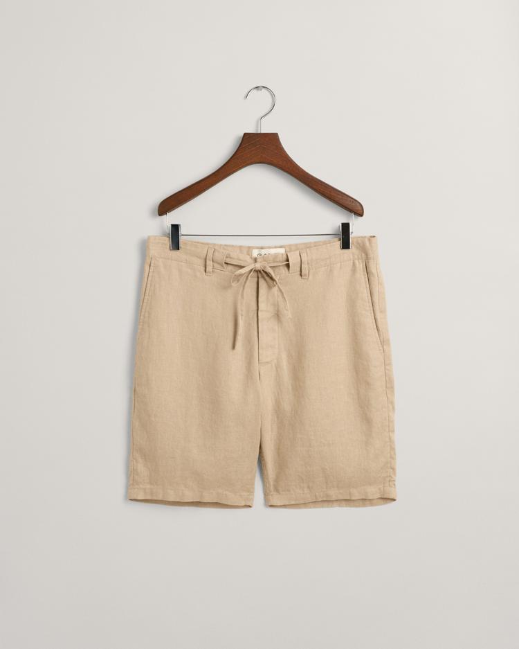 GANT Relaxed Fit Linen Drawstring Shorts  - 205073