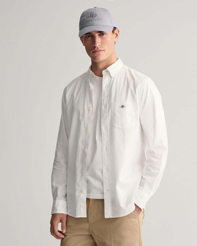 GANT koszula z bawełny i lnu Regular Fit  - 3240100