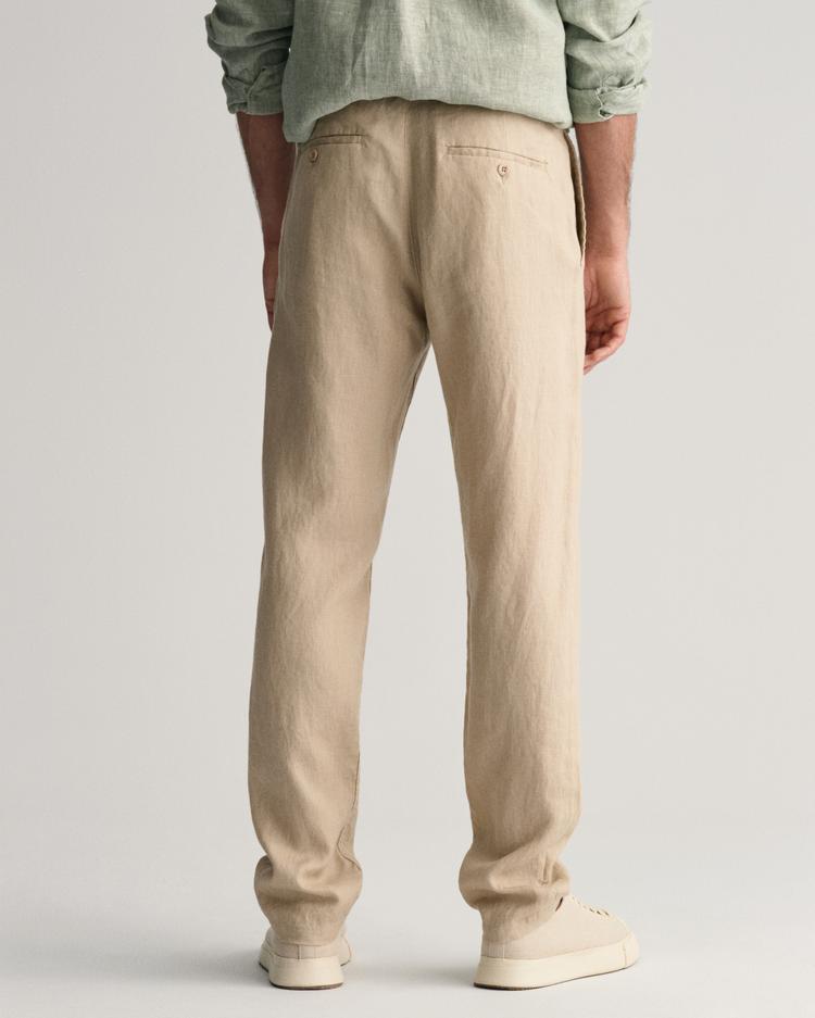 GANT Relaxed Fit Linen Drawstring Pants  - 1505272