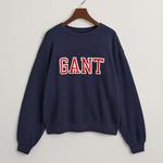 GANT Logo Crew Neck Sweatshirt 