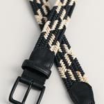 GANT Contrast Braided Elastic Belt