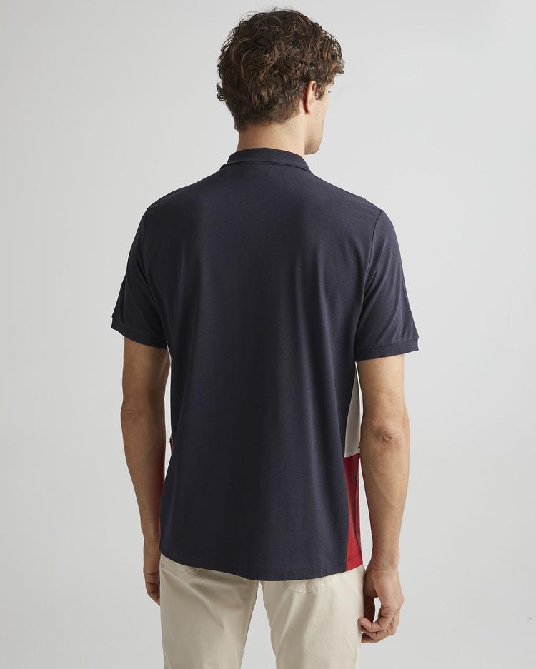 GANT koszulka polo Side Color-Block Pique - 2424124T
