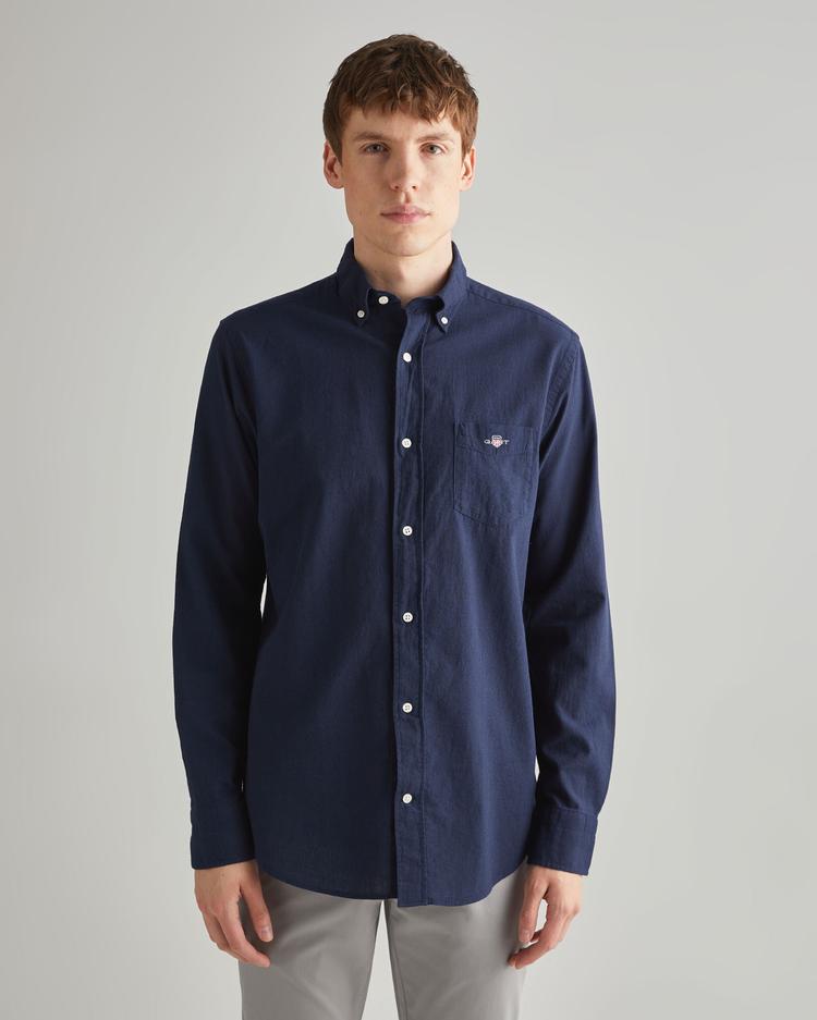 GANT Regular Fit Cotton Linen Shirt - 3230100