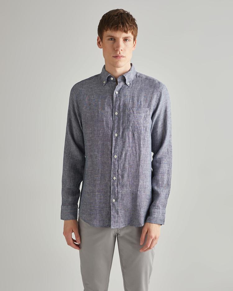 GANT Regular Fit Linen Shirt - 3230085