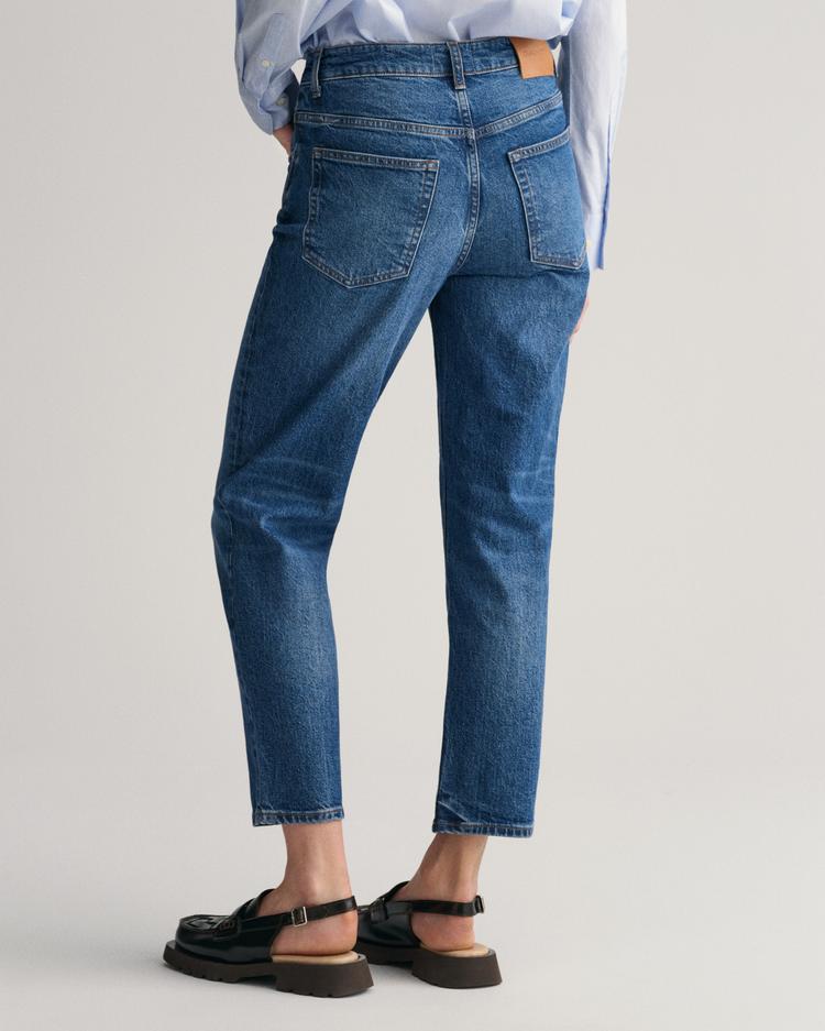 GANT Straight Leg Cropped Jeans