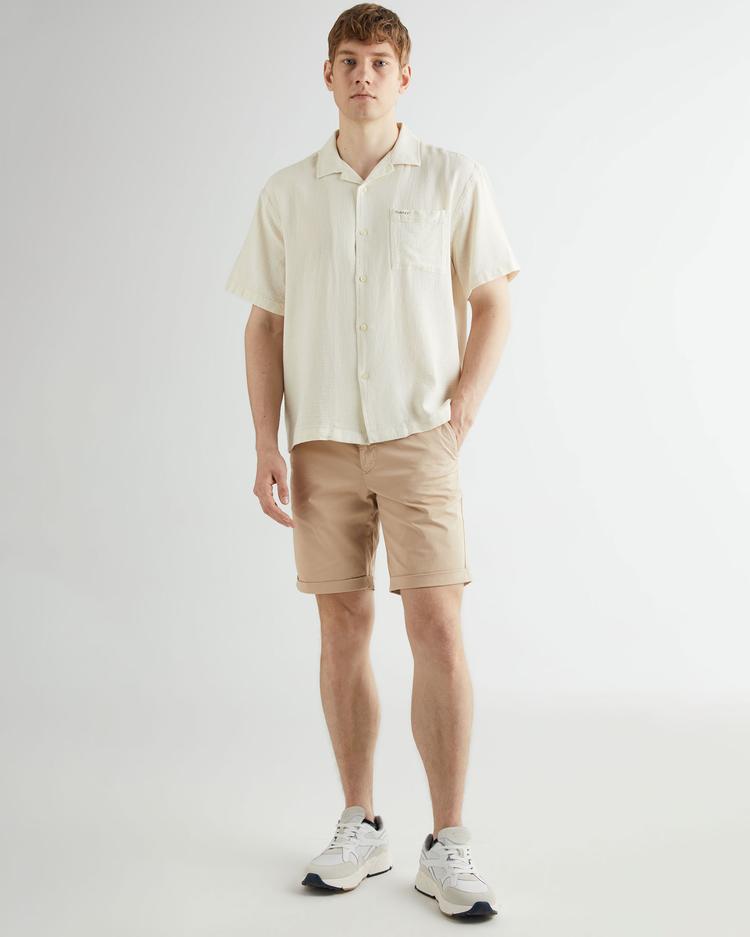 GANT Regular Fit Sunfaded Shorts  - 205076